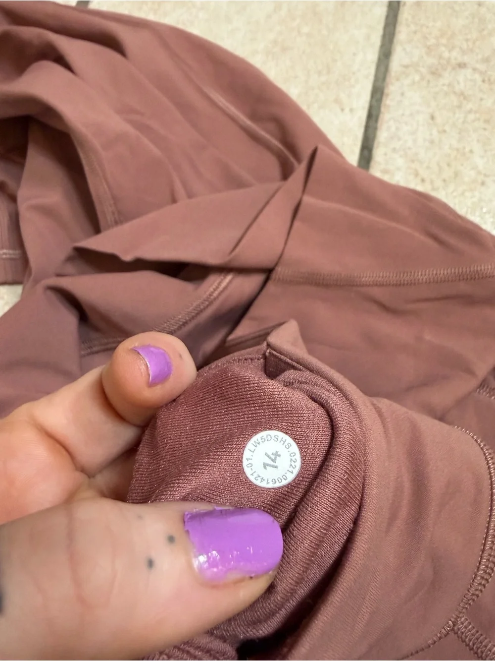 Lululemon Align High-Rise Pant with Pockets 25” (Spiced Chai) Size 14